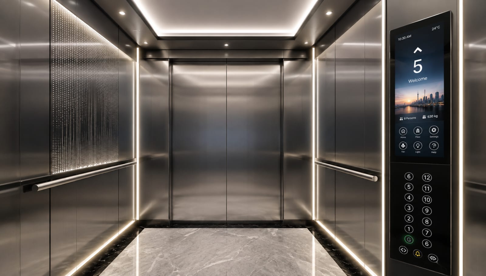 Old worn elevator